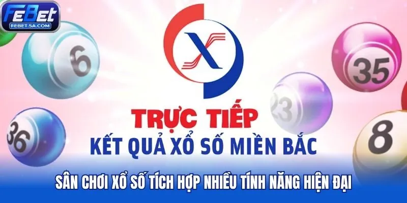Sân chơi xổ số tích hợp nhiều tính năng hiện đại