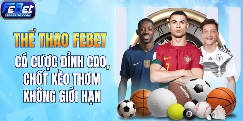 Thể thao Febet - Cá cược đỉnh cao, chốt kèo thơm không giới hạn