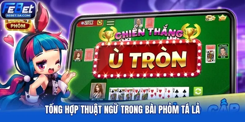 Tổng hợp thuật ngữ trong bài phỏm tá lả
